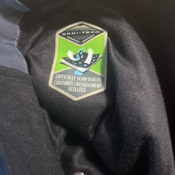 Columbia blue/gray Omni-tech insulated snow pants - Picture 6 of 9